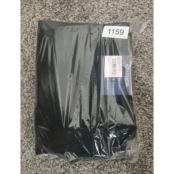 Nautica, Men's Dress Slacks, Black, Size 36x30, NWT, Comfort Waistband Bi-Stetch - Picture 7 of 7